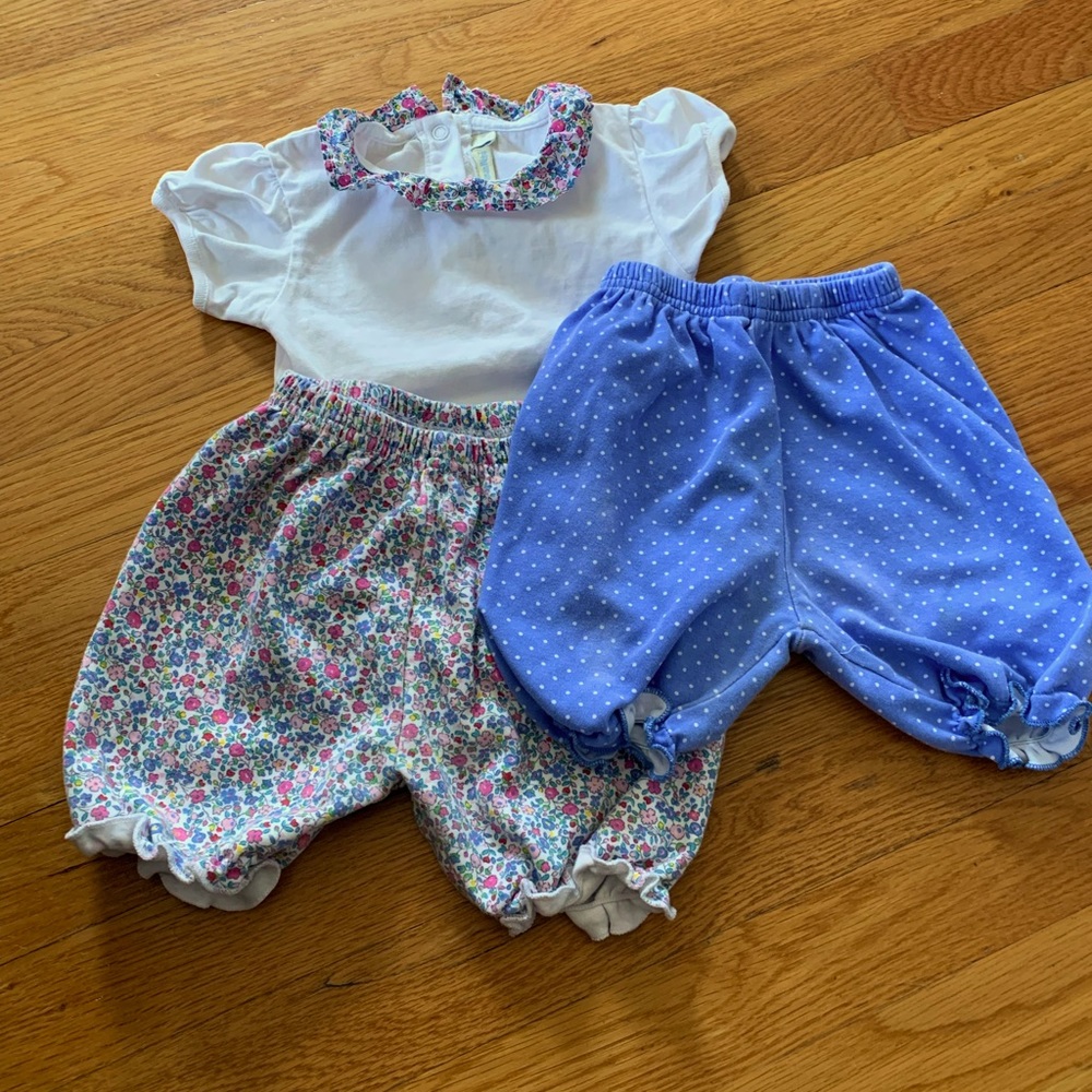 JoJo Maman Bébé 3-piece set, size 6-12 months